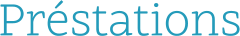 Préstations